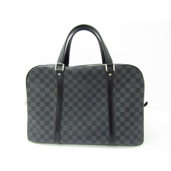 Louis Vuitton Graphite Porte Document Voyage Black - Picture 2 of 9